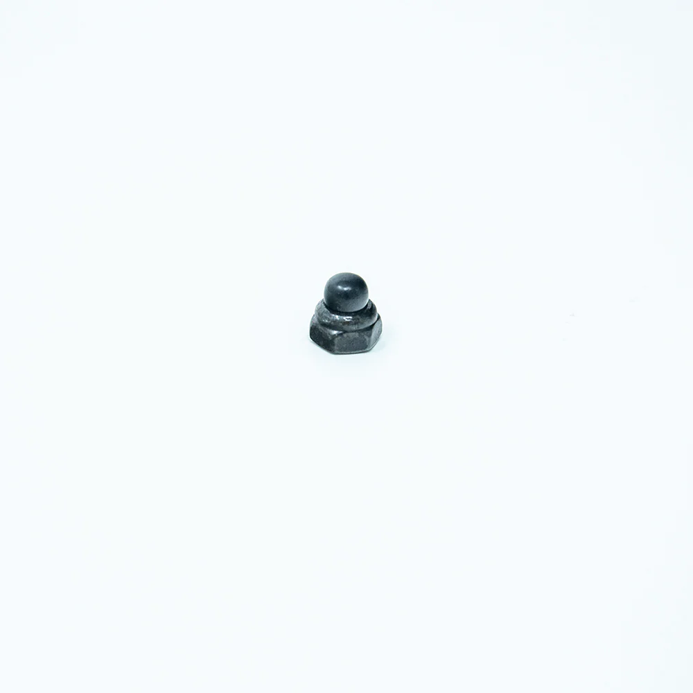 Black M6 Cap Nut - Qty 4