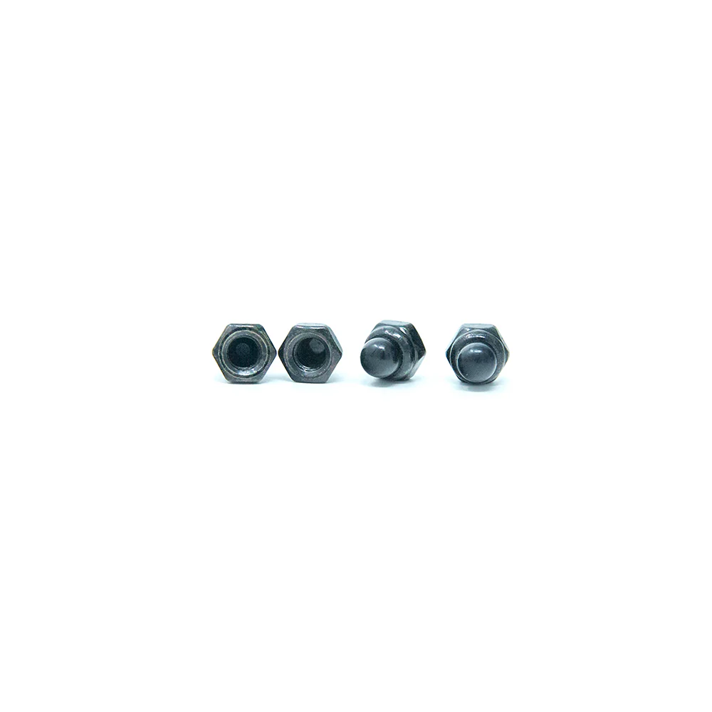 Black M6 Cap Nut - Qty 4 - Image 2