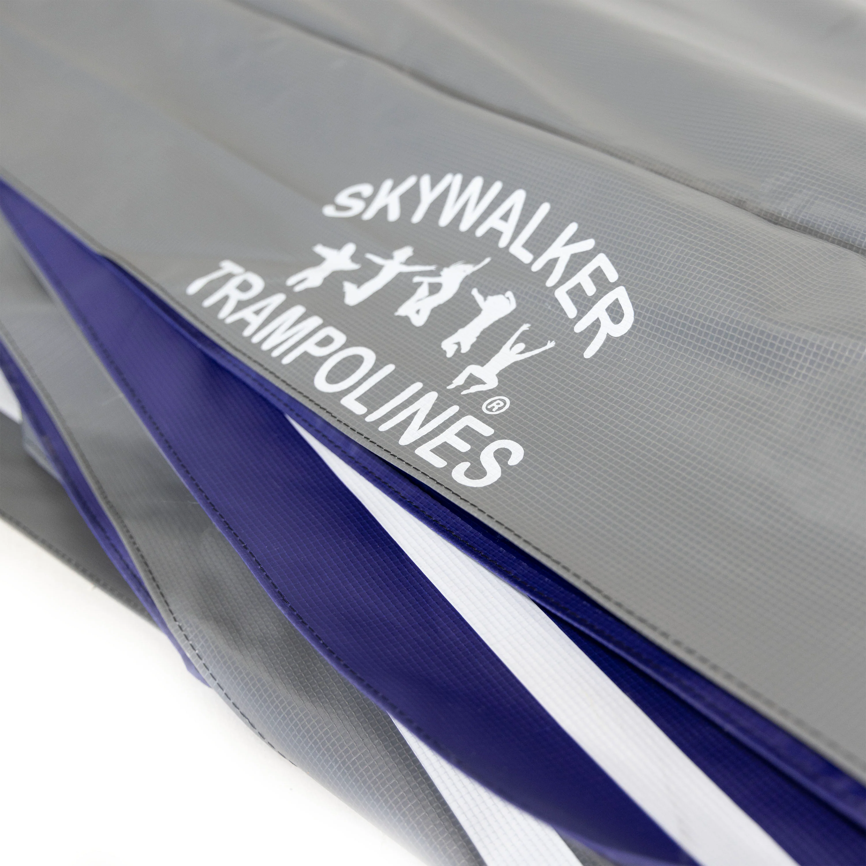 15 Ft. Square Spring Pad - Dual Blue/Grey - Image 4