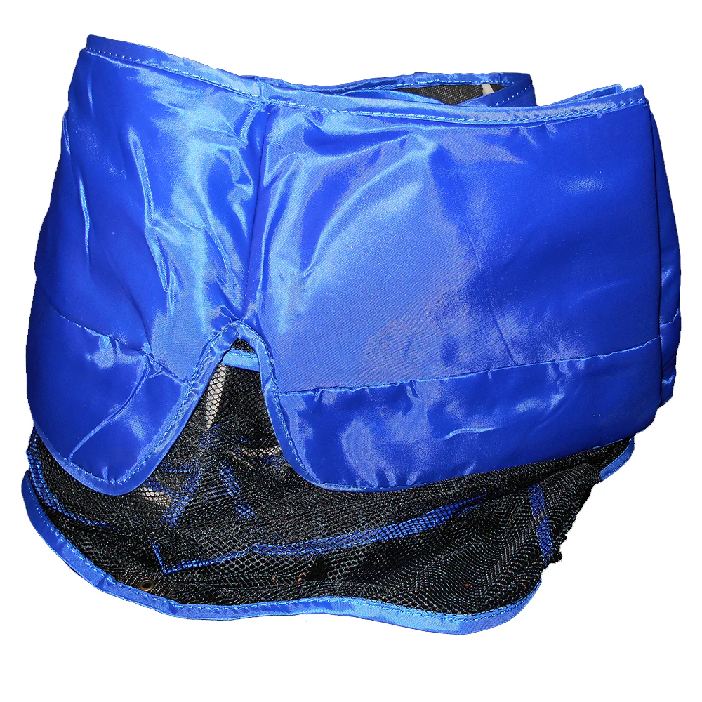 55" Round Blue Spring pad w/ Lower Enclosure Net
