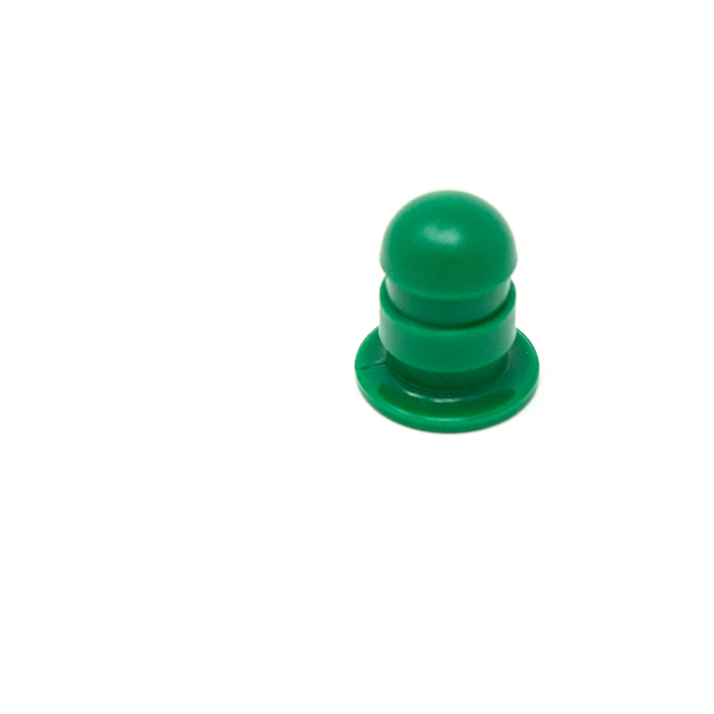 Mini Pole Cap - Green - Qty 2 - Image 4