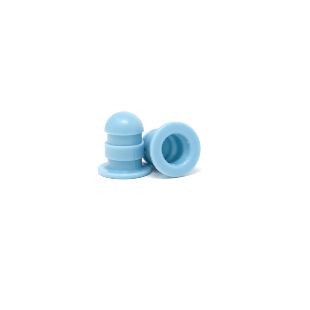 Mini Pole Cap - Light Blue - Qty 2