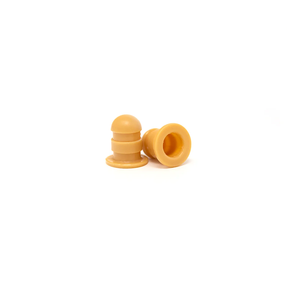 Mini Pole Cap - Tan - Qty 2