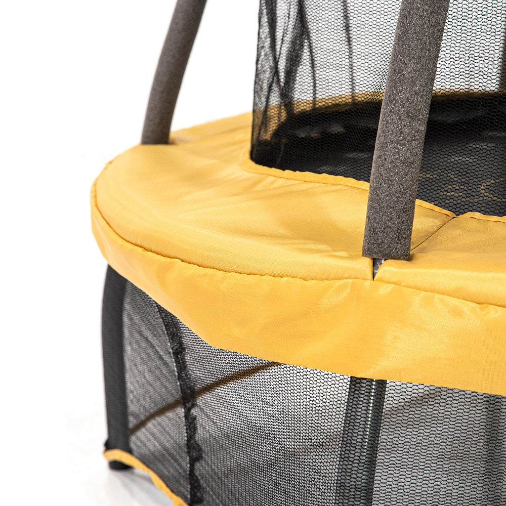 40" Round Safari Explorer Mini Trampoline with Enclosure - Image 3