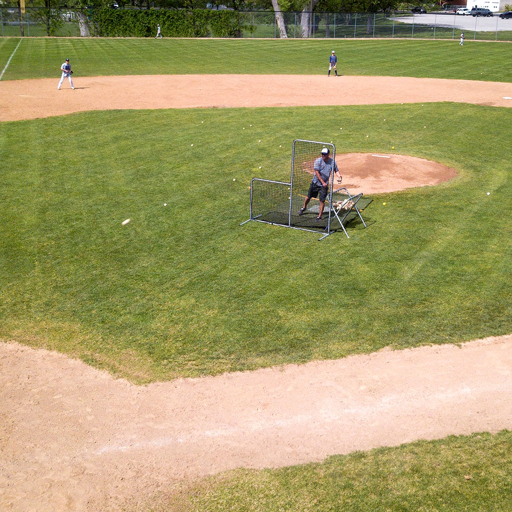 Skywalker Sports Competitive Series 7' x 7' Pitchers L-Screen - Image 8