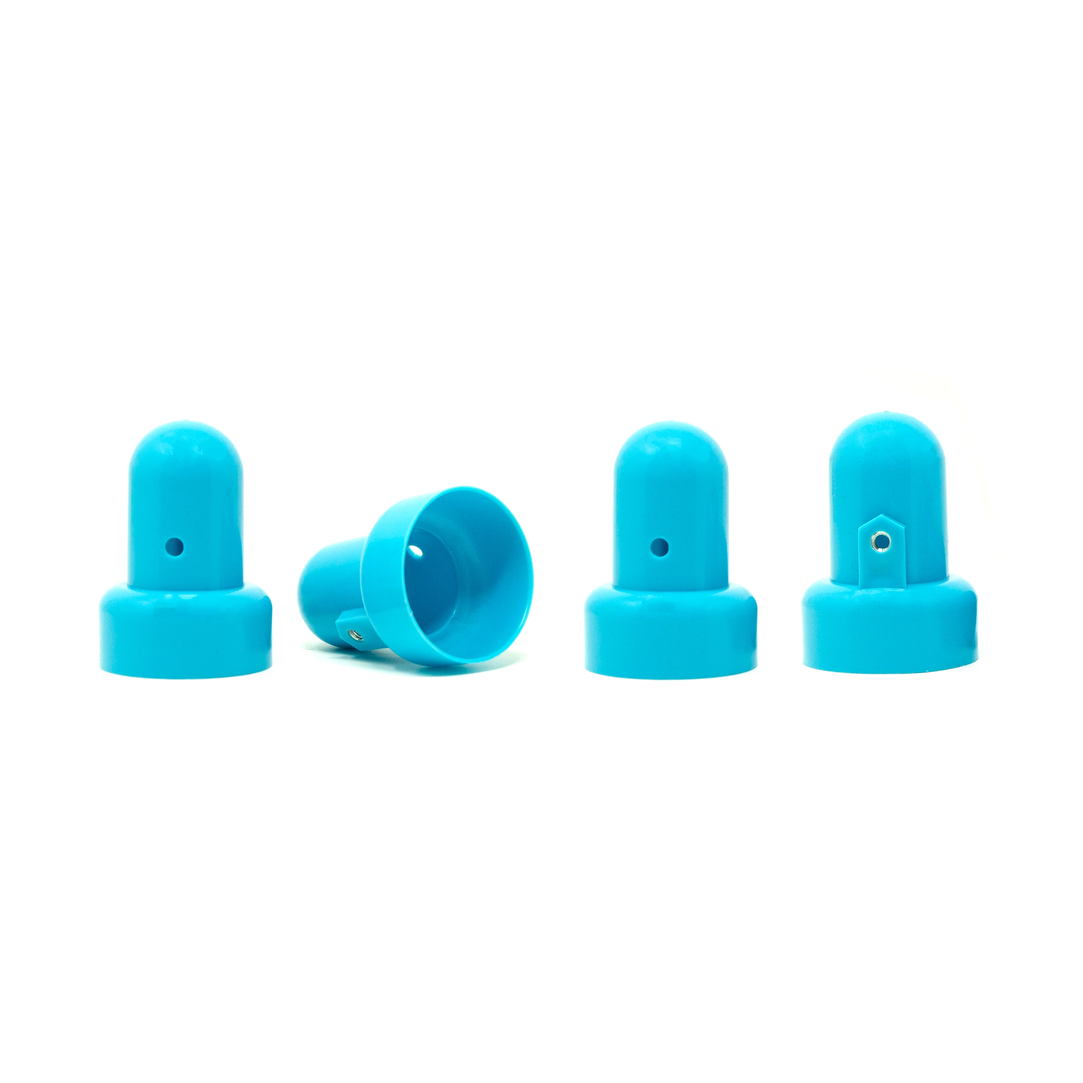 1" Pole Cap - Teal - Qty 4 - Image 2