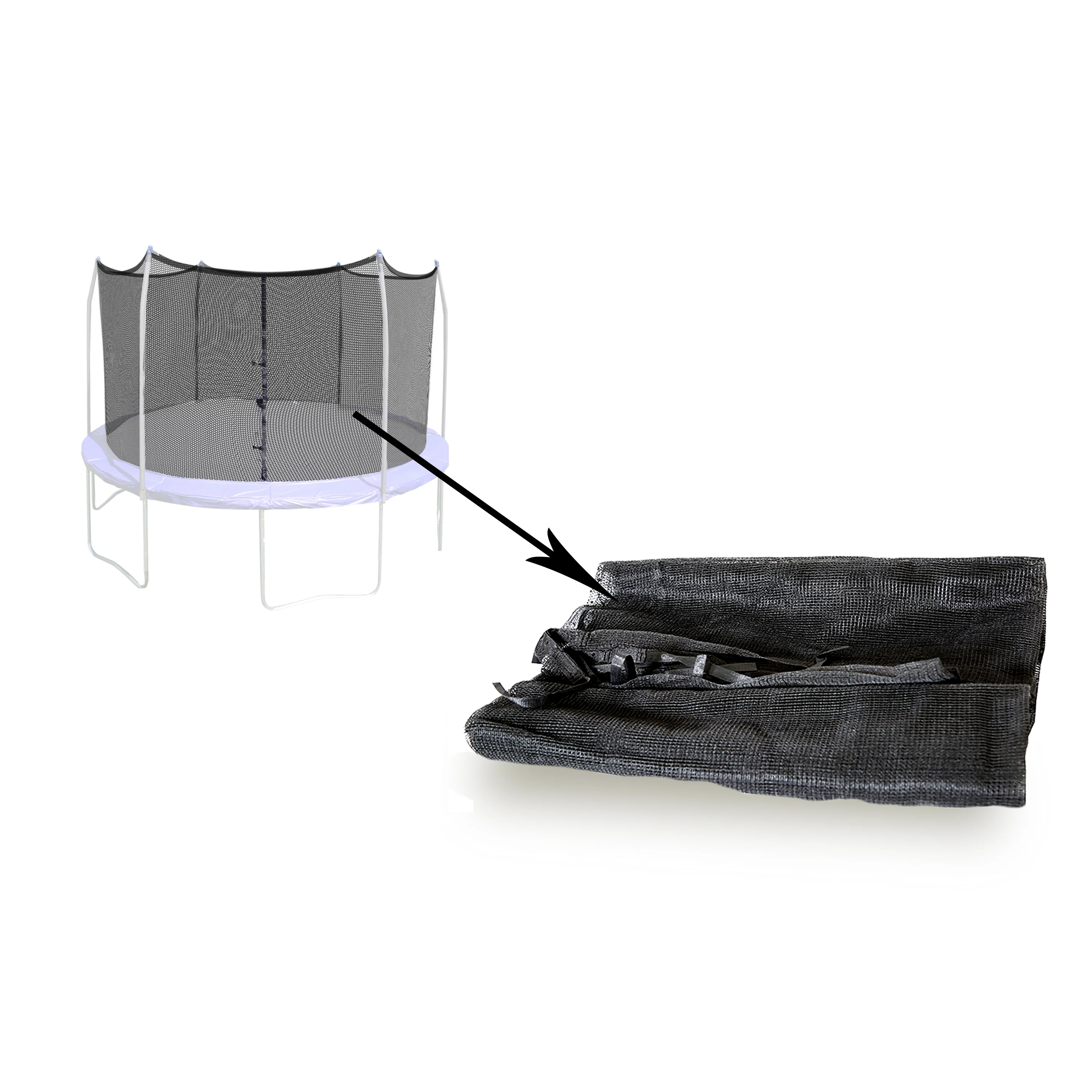 8' Round Enclosure Net - Image 4