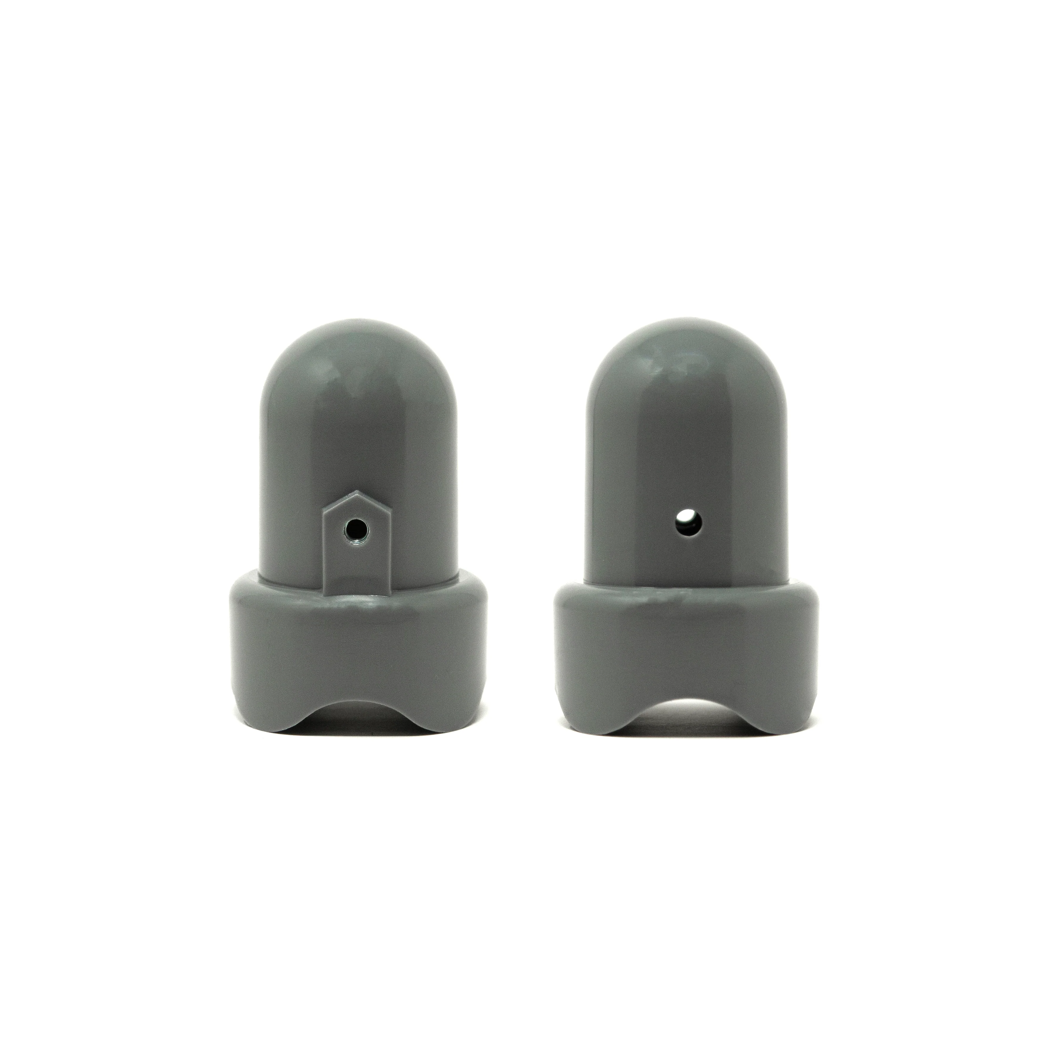 Large Pole Cap - Grey - Qty 2