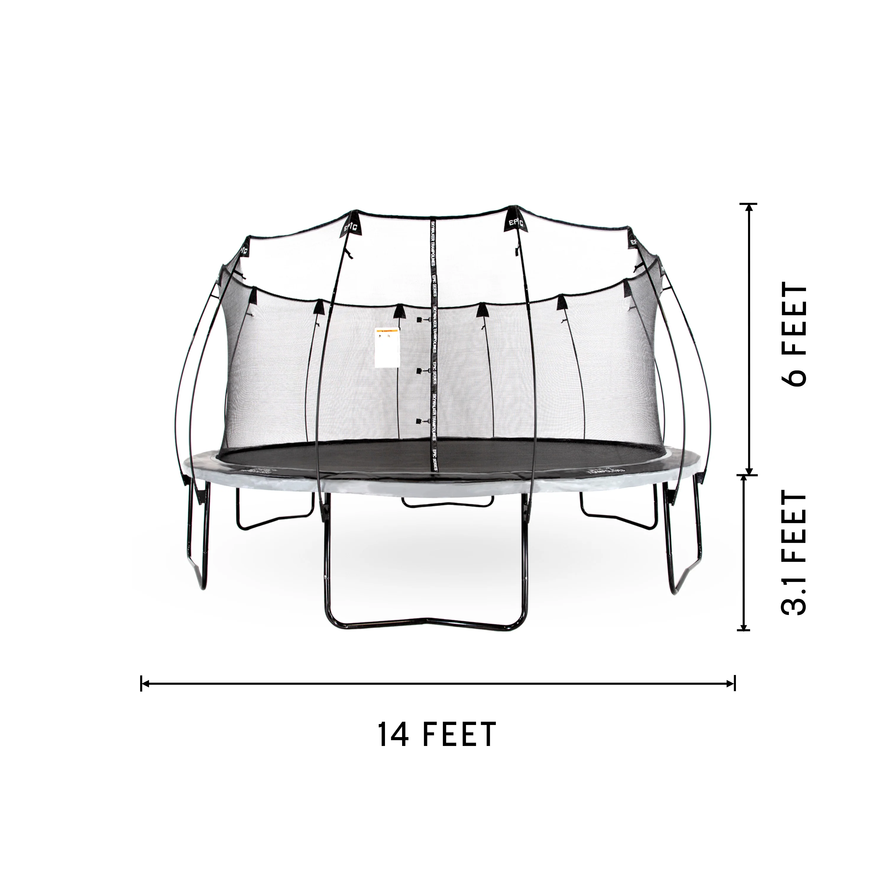 14' Round Epic Series Trampoline - Image 10