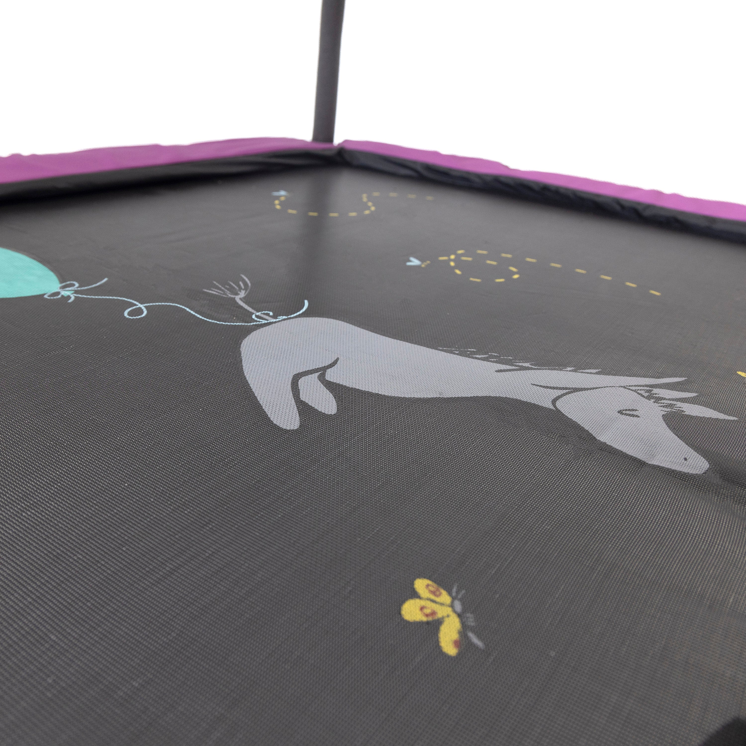 Skywalker Trampolines 6 x 4 Ft. Rectangle Eeyore Mini Trampoline for Kids - Image 3
