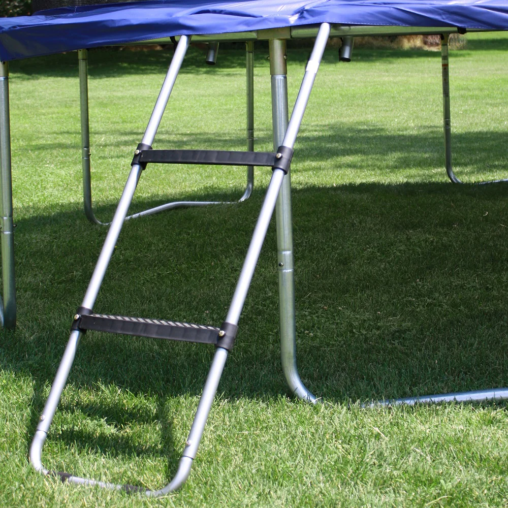 Wide-Step Trampoline Ladder & Wind Stakes - Image 4